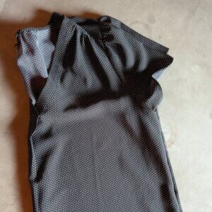 Hilary Radley Polka Dot Print Blouse